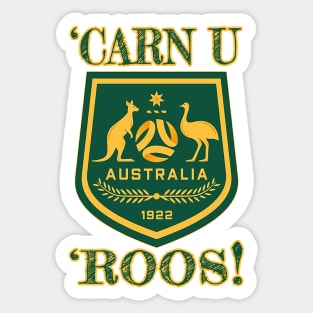 Socceroos - 'CARN YOU ROOS! Sticker